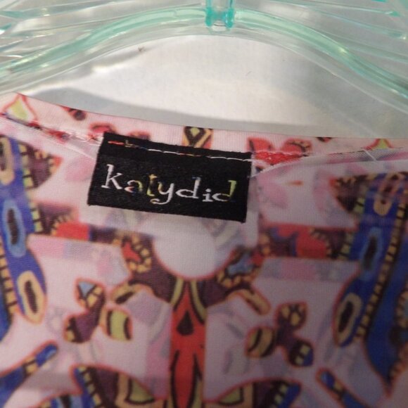 Katydid Embellished Slinky  Summer Dress Sz L - Picture 5 of 7